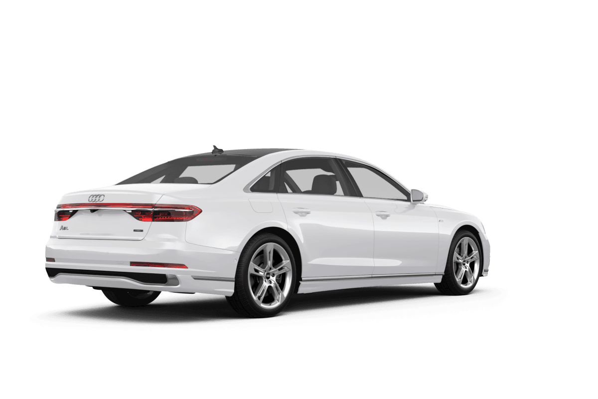 Audi A8 L - Back view Audi A8 L - Back view