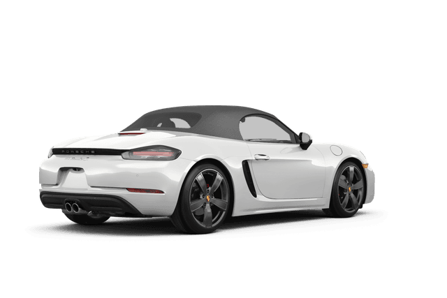 Porsche 718 Boxster - Back view Porsche 718 Boxster - Back view